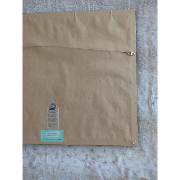 Vtg 1980 Sylvia Rudolph Minnehaha Creek Signed Ink Original Wood Framed 22x18 - Picture 11 of 13